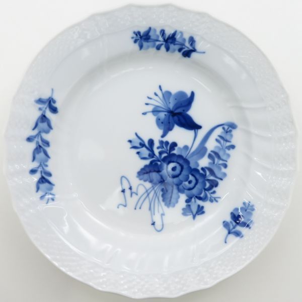 ロイヤルコペンハーゲン プレート□ブルーフラワー カーブ ランチ