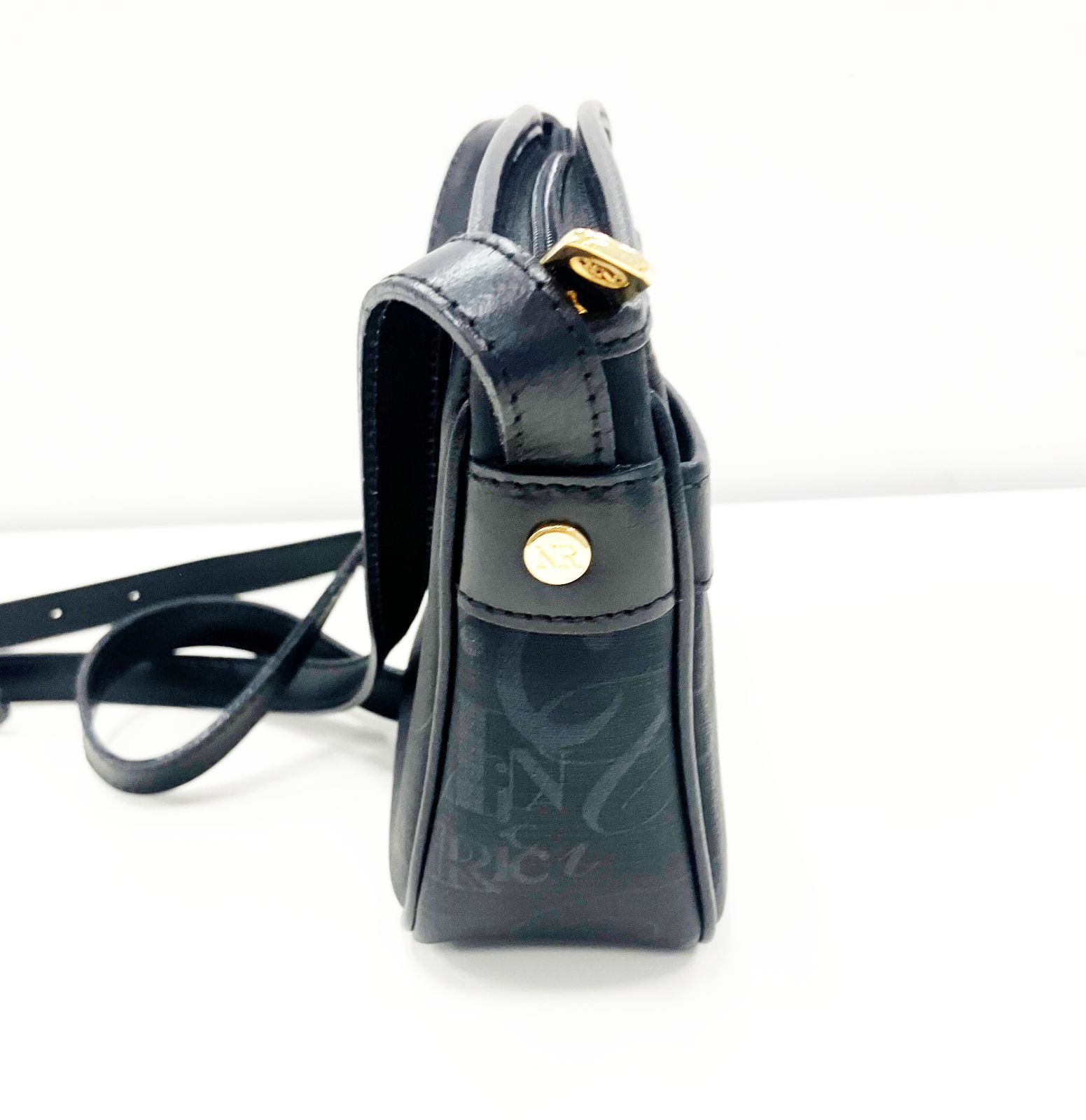 NINA RICCI ニナリッチ ショルダーバッグ ブラック ：A3275 - メルカリ