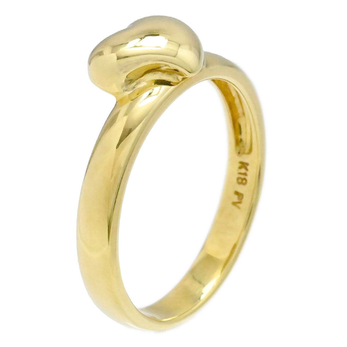 ポンテヴェッキオ Ponte Vecchio P/V K18YG ハート リング イエロー