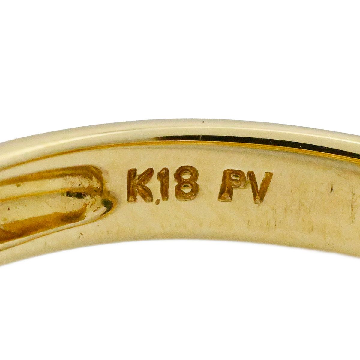 ポンテヴェッキオ Ponte Vecchio P/V K18YG ハート リング イエロー