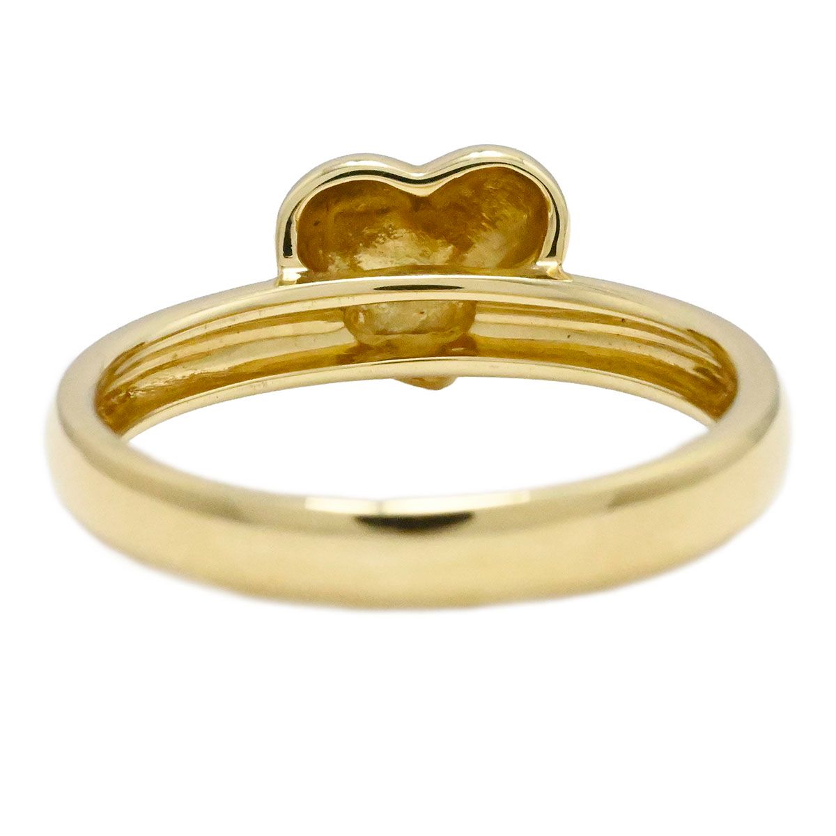 ポンテヴェッキオ Ponte Vecchio P/V K18YG ハート リング イエロー