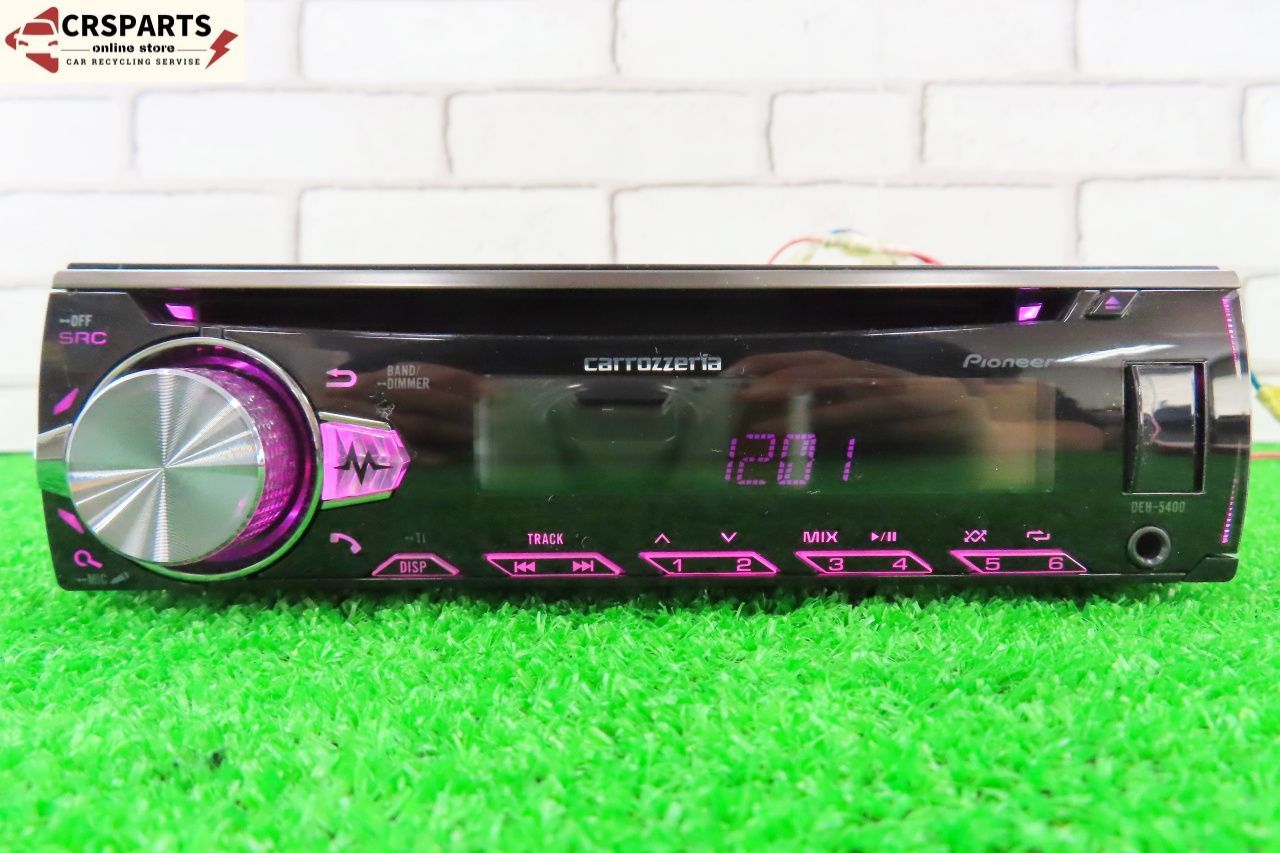 カロッツェリア [DEH-5400] 1DIN Bluetooth CD デッキ プレーヤー
