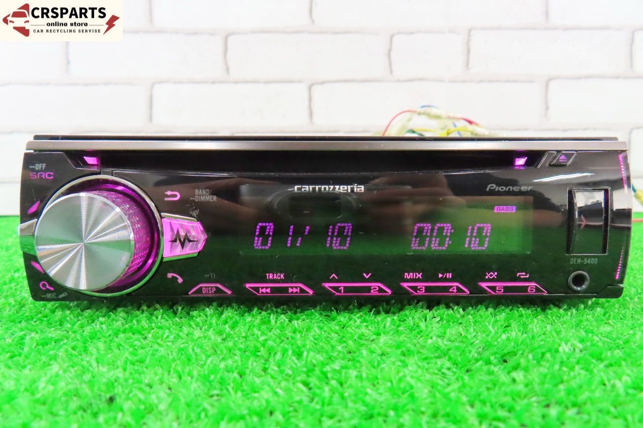 カロッツェリア　1DINデッキ ジャンク カロッツェリア [DEH-5400] 1DIN Bluetooth CD デッキ プレーヤー