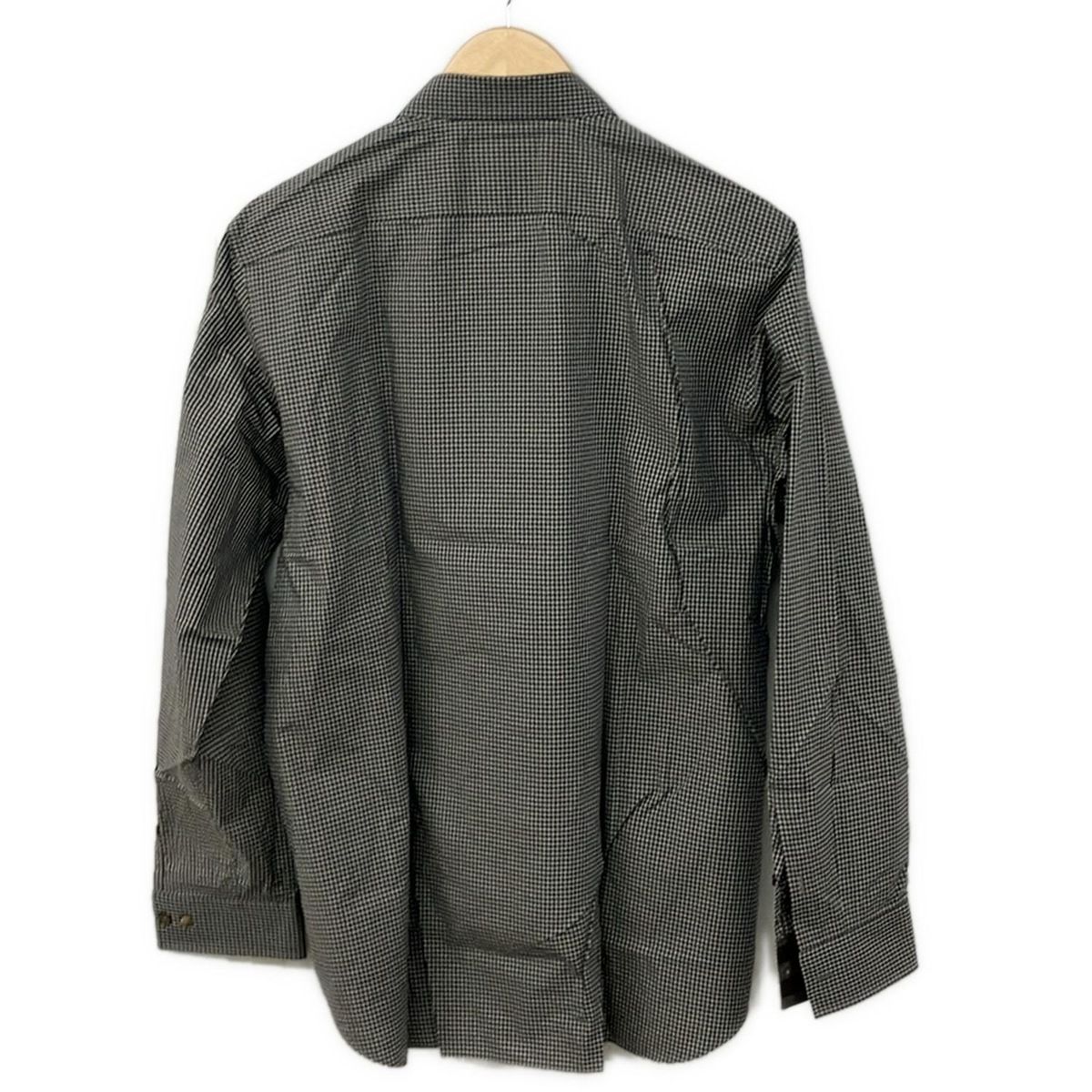 Burberry LONDON バーバリーロンドン 長袖シャツ サイズＬＬ XL メンズ ブラウン×白 チェック柄