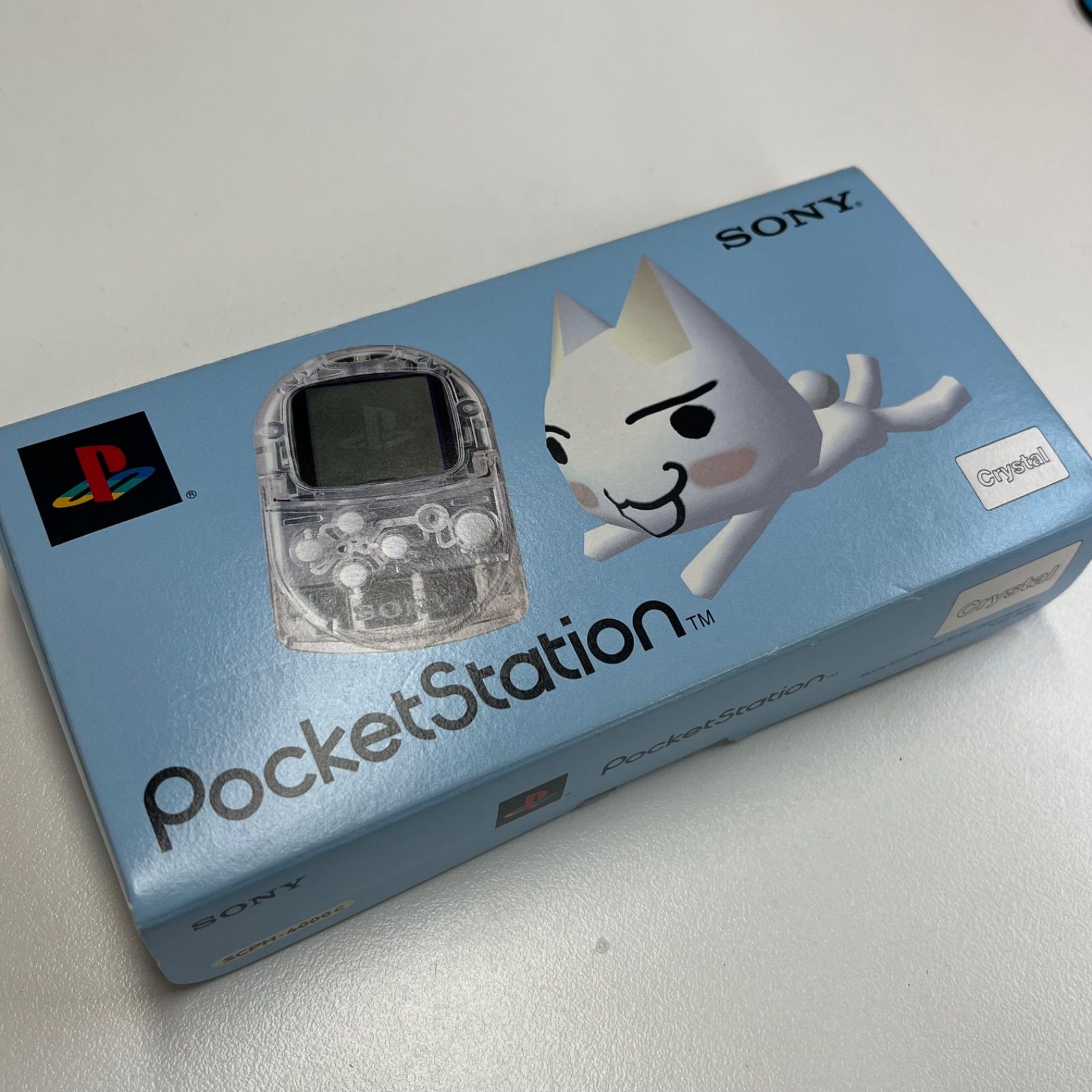 ポケットステーション クリスタル SCPH-4000c 未使用 ☆未使用品☆ ポケットステーション ポケステ SCPH-4000c クリスタル