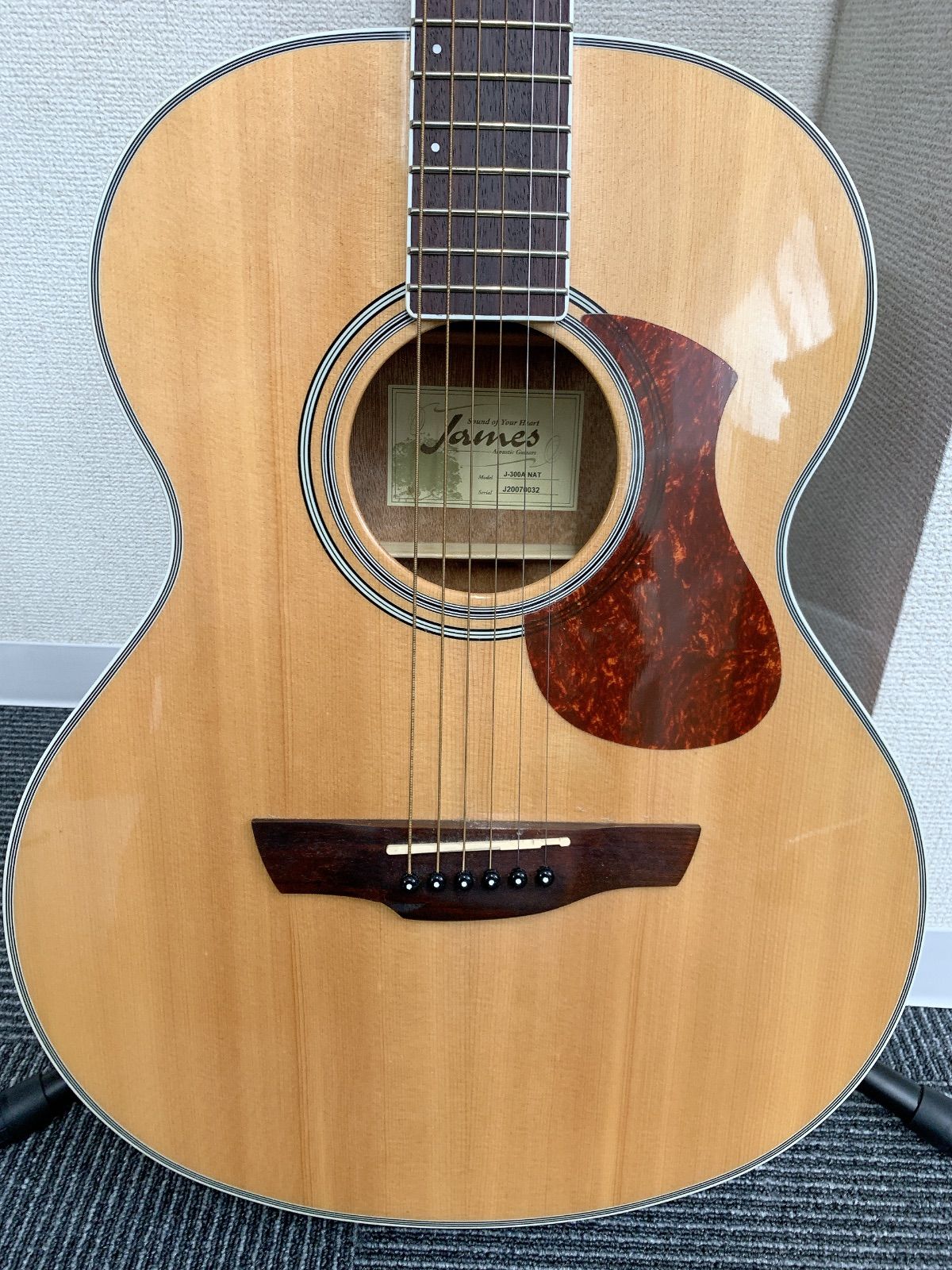 James J-300A NAT アコースティックギター ソフトケース付き J-300A James オリジナルブランド | 島村楽器