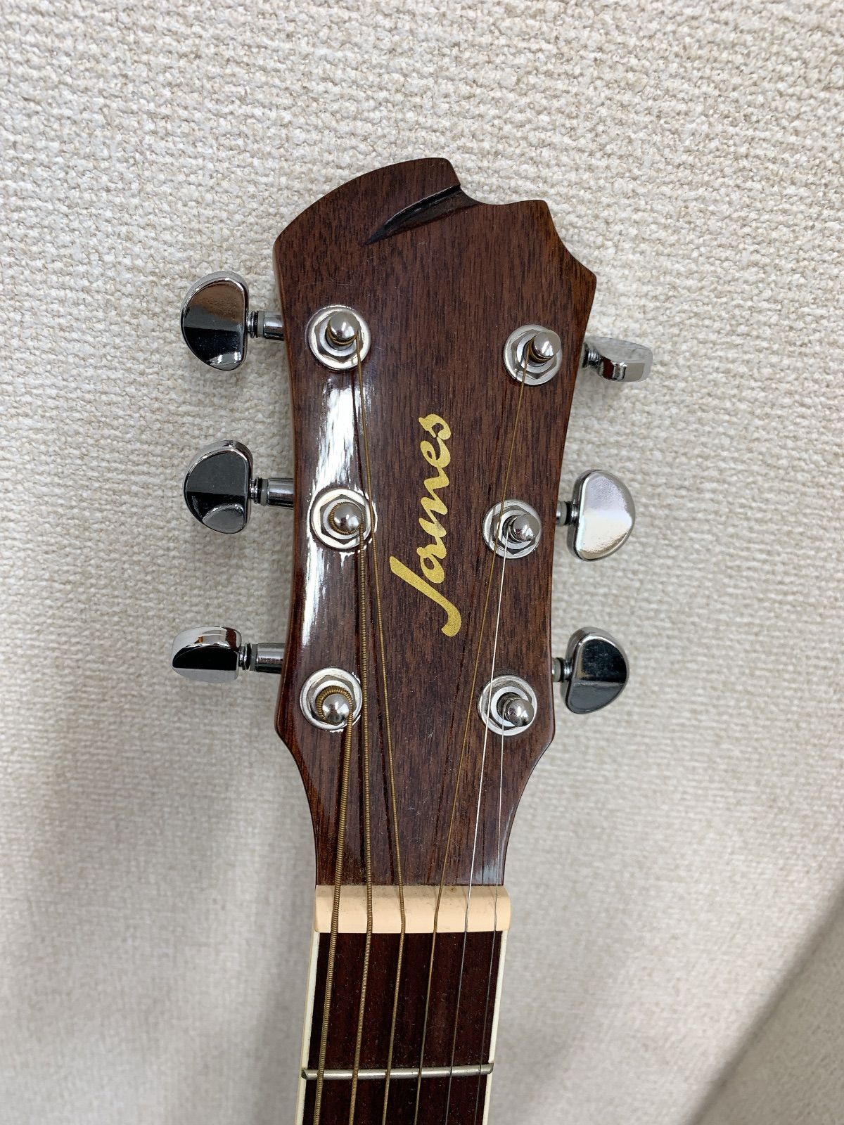 0 James ジェームス アコースティックギター ギター ケース付き J-300A