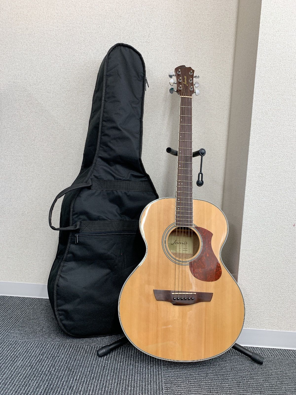 0 James ジェームス アコースティックギター ギター ケース付き J-300A