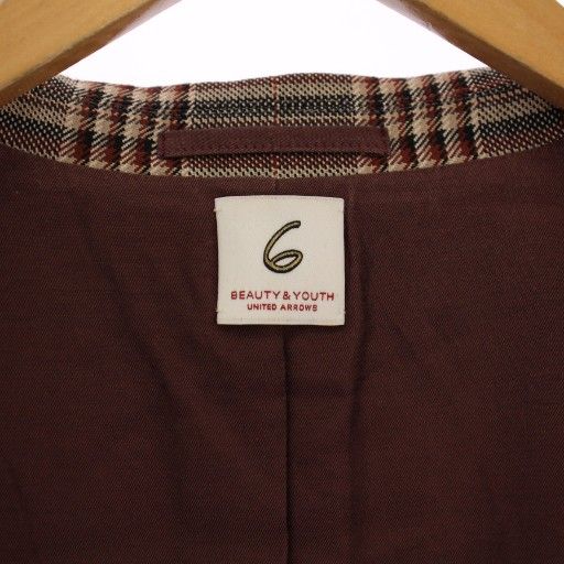 6 ROKU BEAUTY&YOUTH B&Y ロク ビューティーアンドユース テーラード