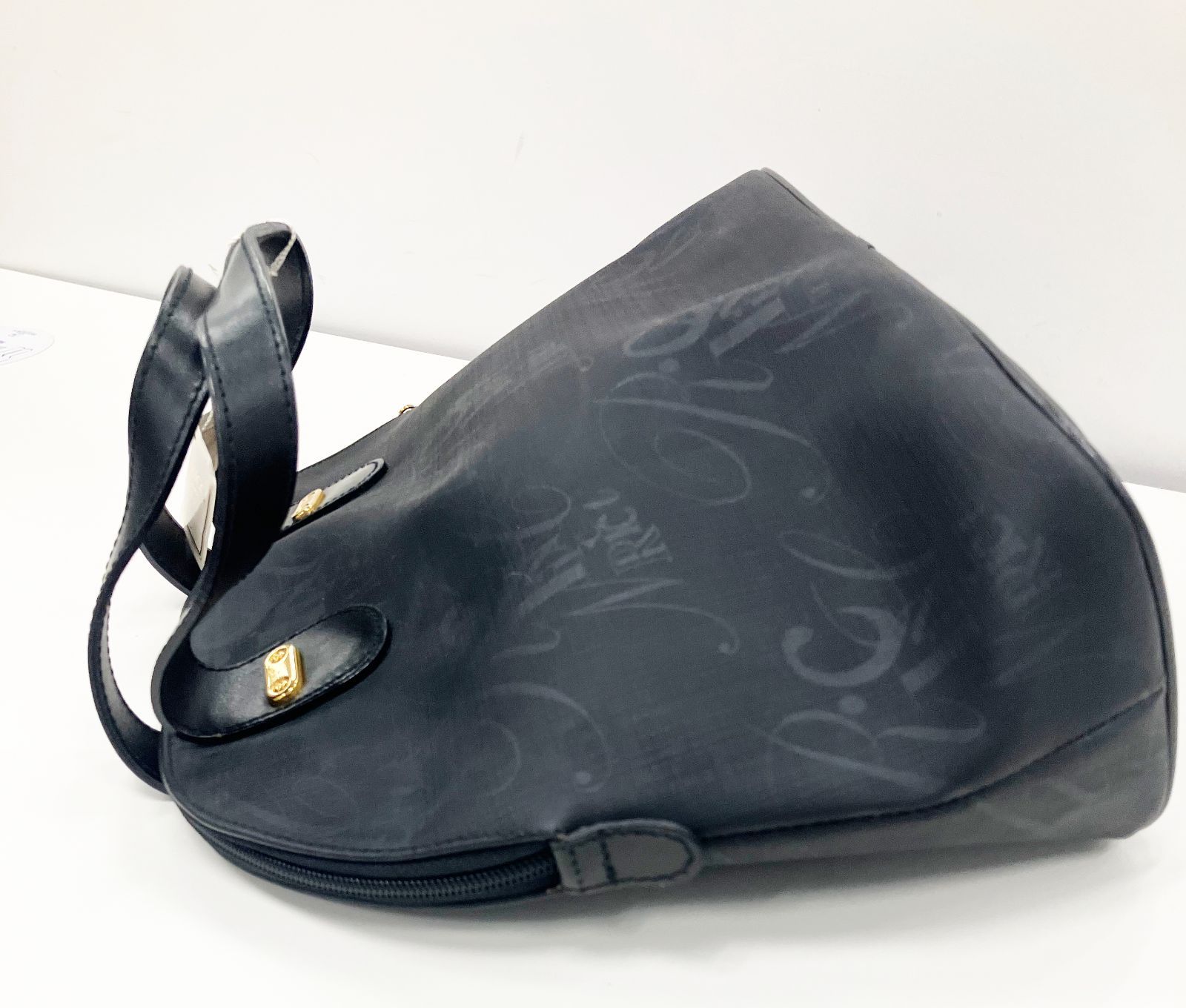 未使用品 NINA RICCI ニナリッチ ハンドバッグ ブラック ：A3276