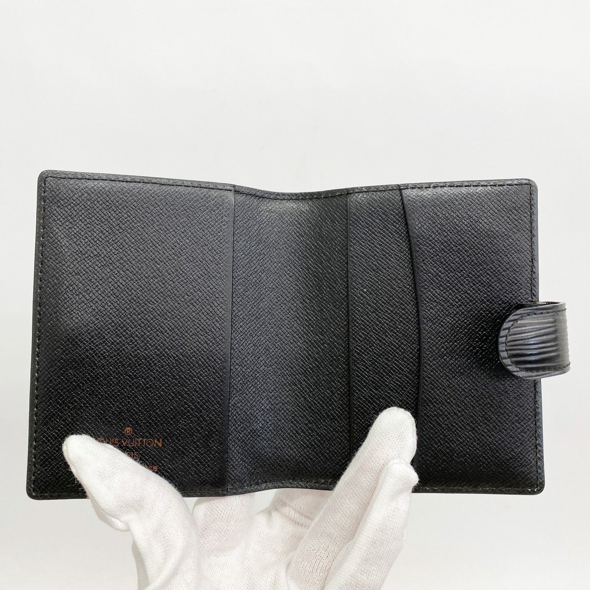 5pa0199】ルイヴィトン 手帳カバー エピ アジェンダミニ R20072