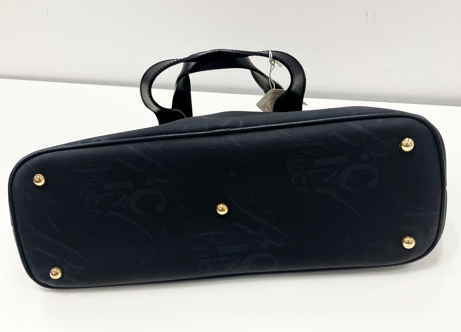 未使用品 NINA RICCI ニナリッチ ハンドバッグ ブラック ：A3276