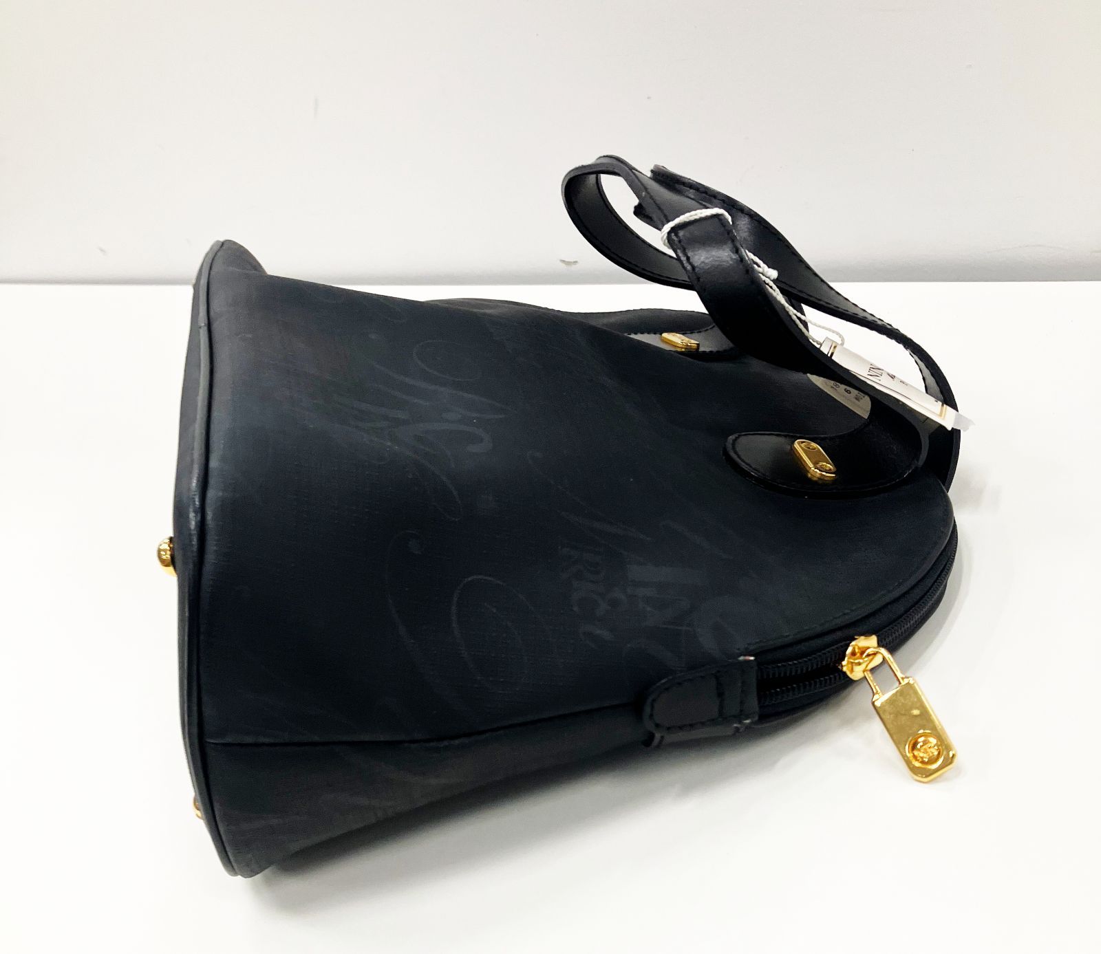 未使用品 NINA RICCI ニナリッチ ハンドバッグ ブラック ：A3276