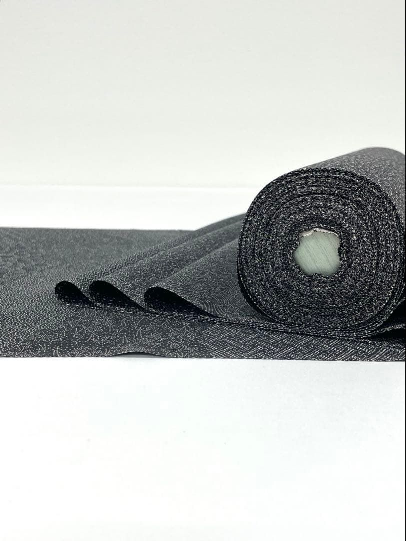 小紋 江戸小紋 両面染 裂取×桜あられ 伊勢型 共八掛 正絹 反物 O142