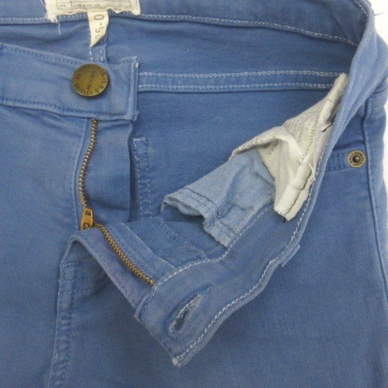 カレントエリオット CURRENT ELLIOTT ストレッチ パンツ ブルー 25