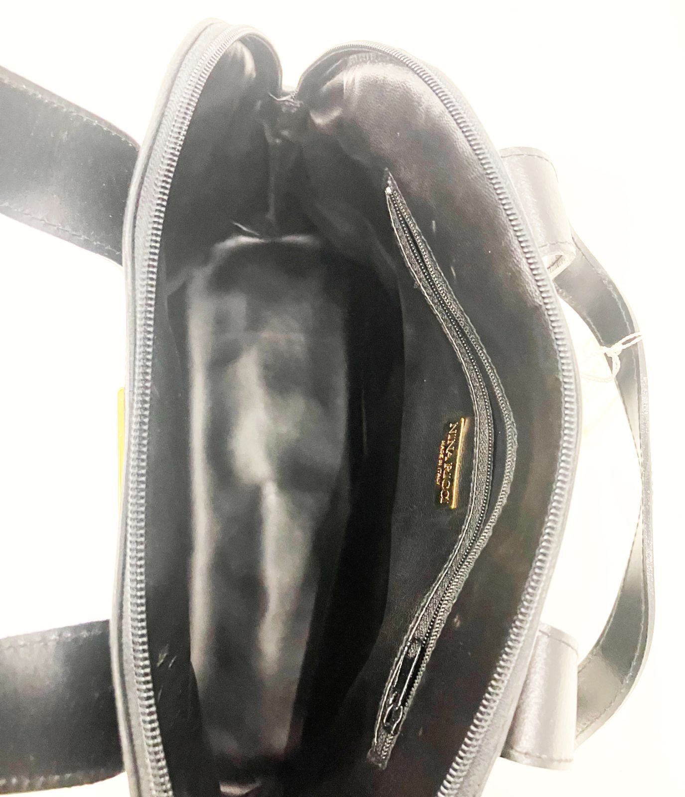 未使用品 NINA RICCI ニナリッチ ハンドバッグ ブラック ：A3276