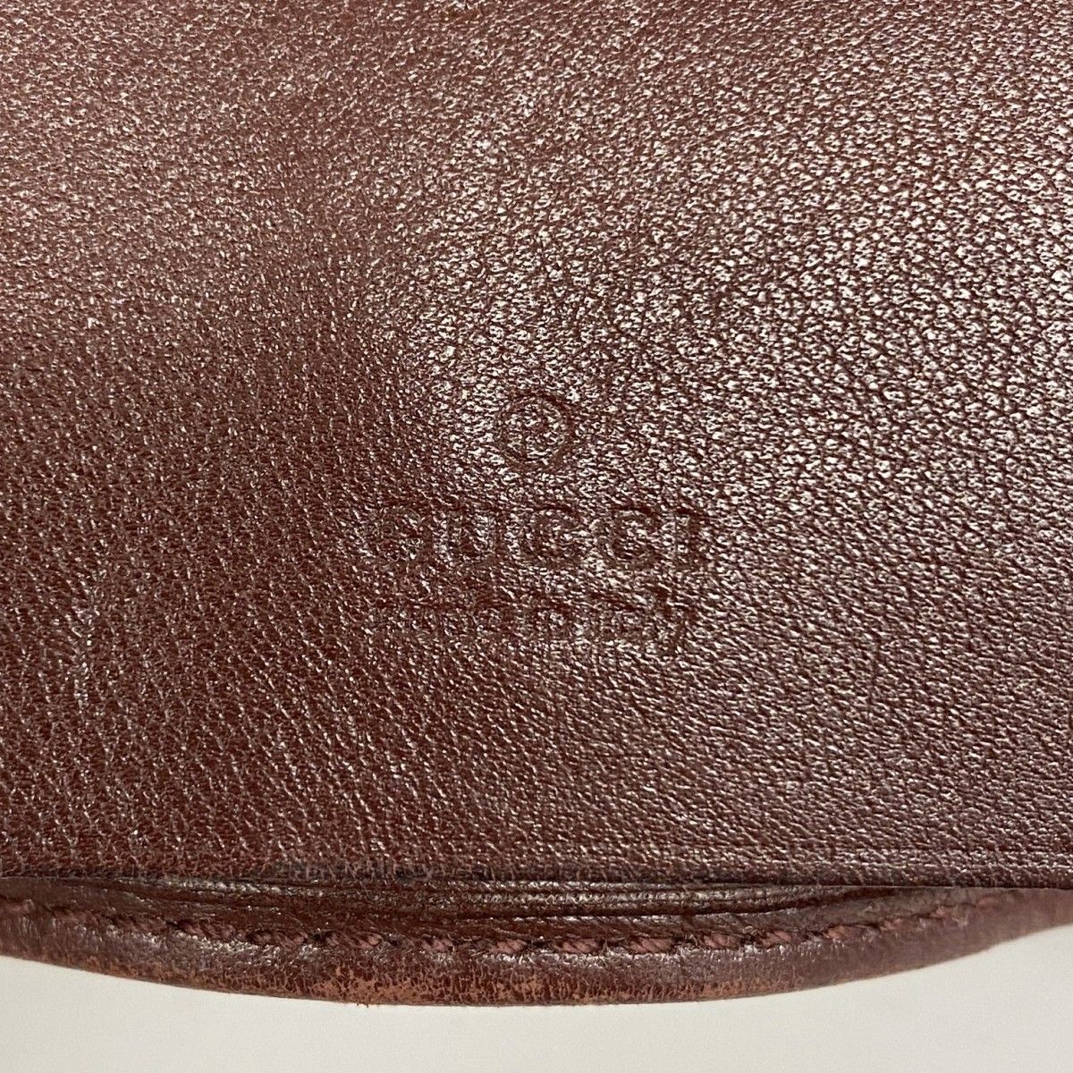 5pa0276】グッチ キーケース グッチシマ 138077 レザー ボルドー