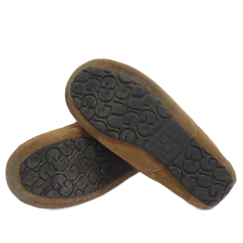 アグ UGG アスコット モカシンシューズ ブラウン 27cm - メルカリ