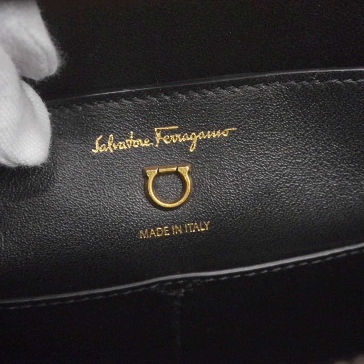 5pa0320】サルヴァトーレフェラガモ ショルダーバッグ ガンチーニ