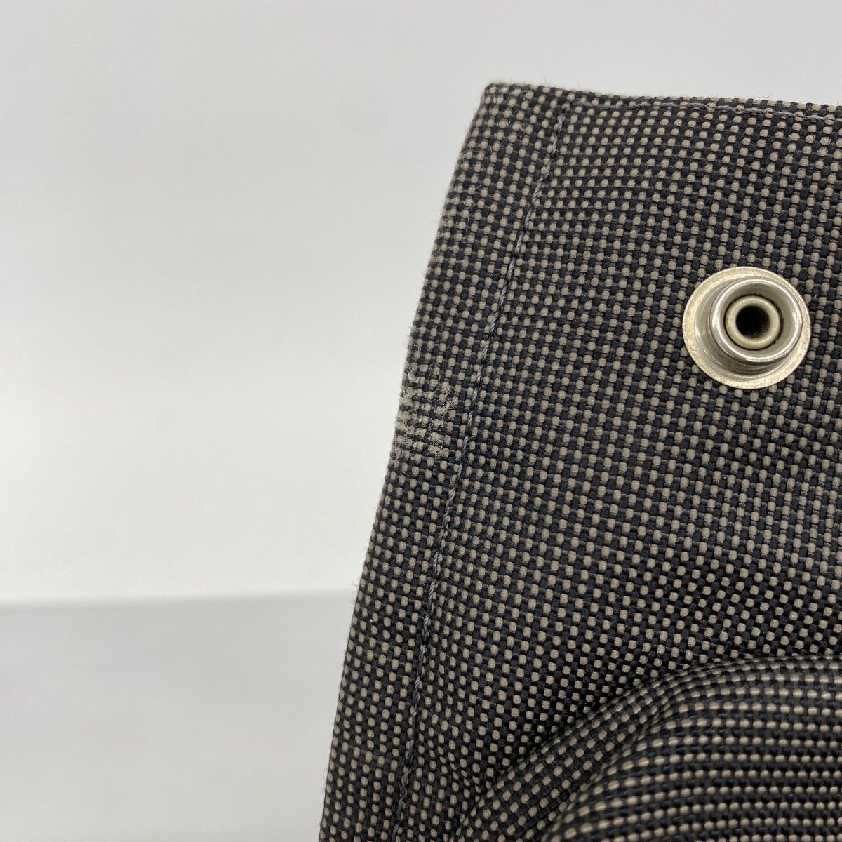 5pa0330】エルメス トートバッグ エールラインMM キャンバス グレー