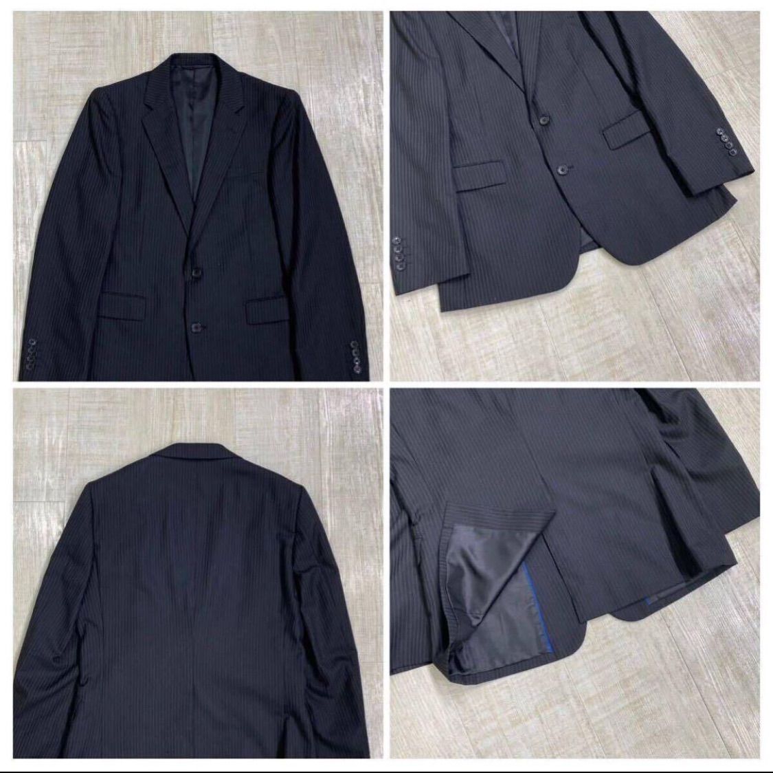 BEAMS HEART ビームス ハート ウール × ポリエステル 2ボタン