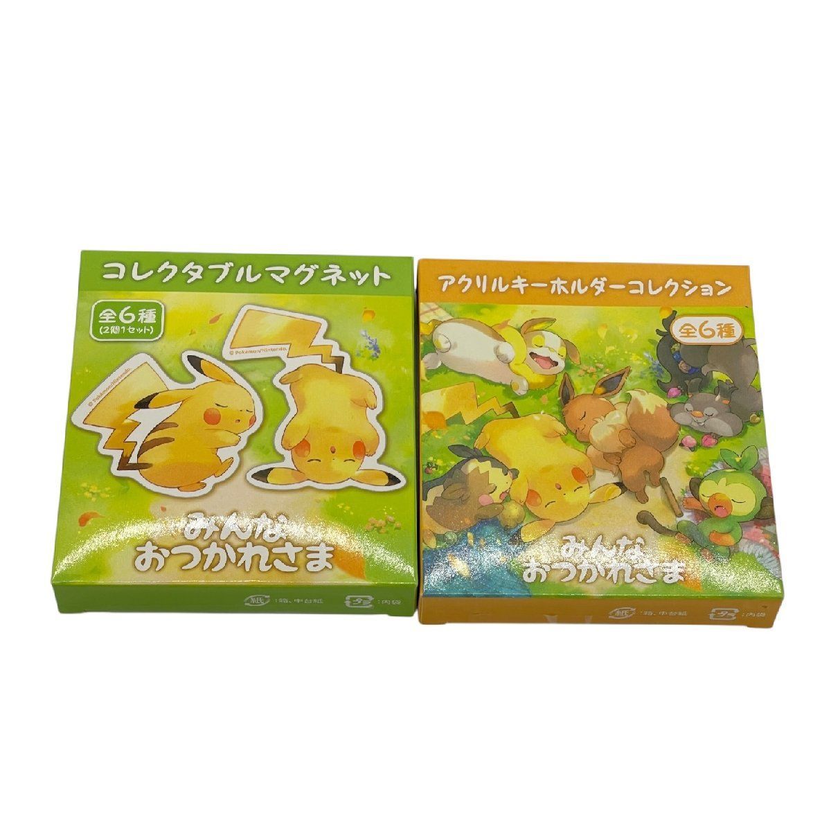 ポケモン みんなおつかれさま アクリルキーホルダー ワンパチ 