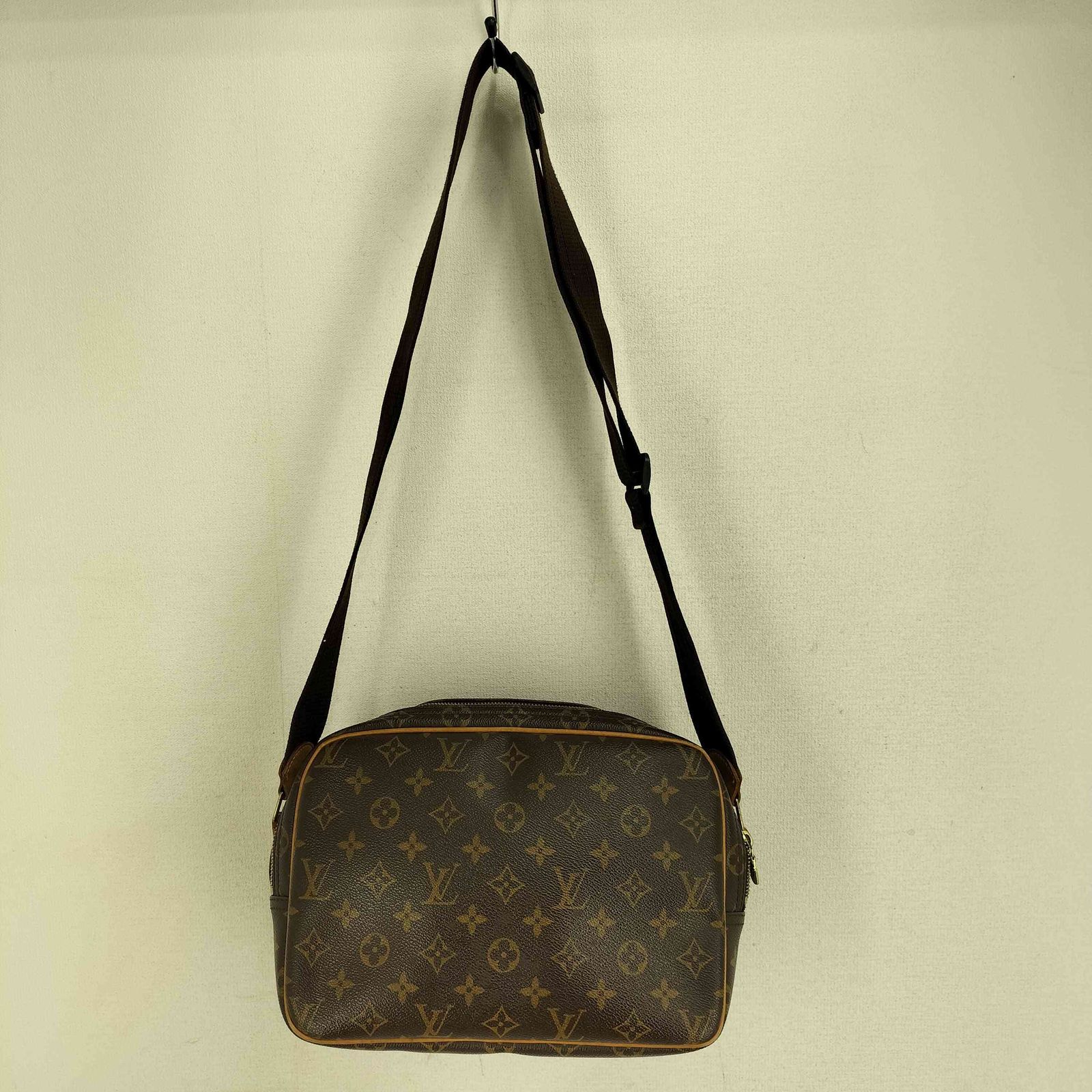 ルイヴィトン LOUIS VUITTON モノグラム リポーターPM レディース 表記