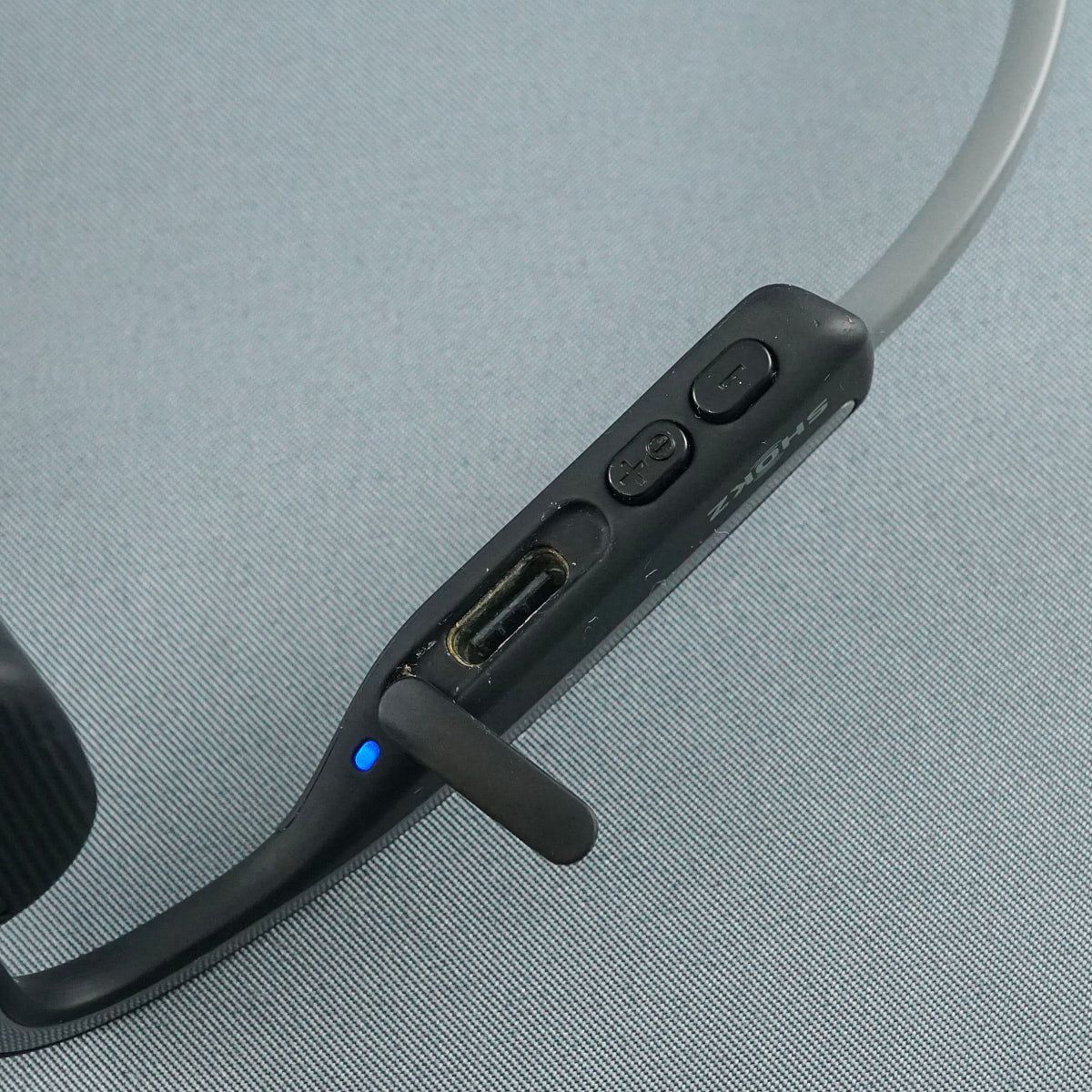 SHOKZ Open Move 骨伝導イヤホン USED美品 S661 AFT-EP-000022 グレー 耳を