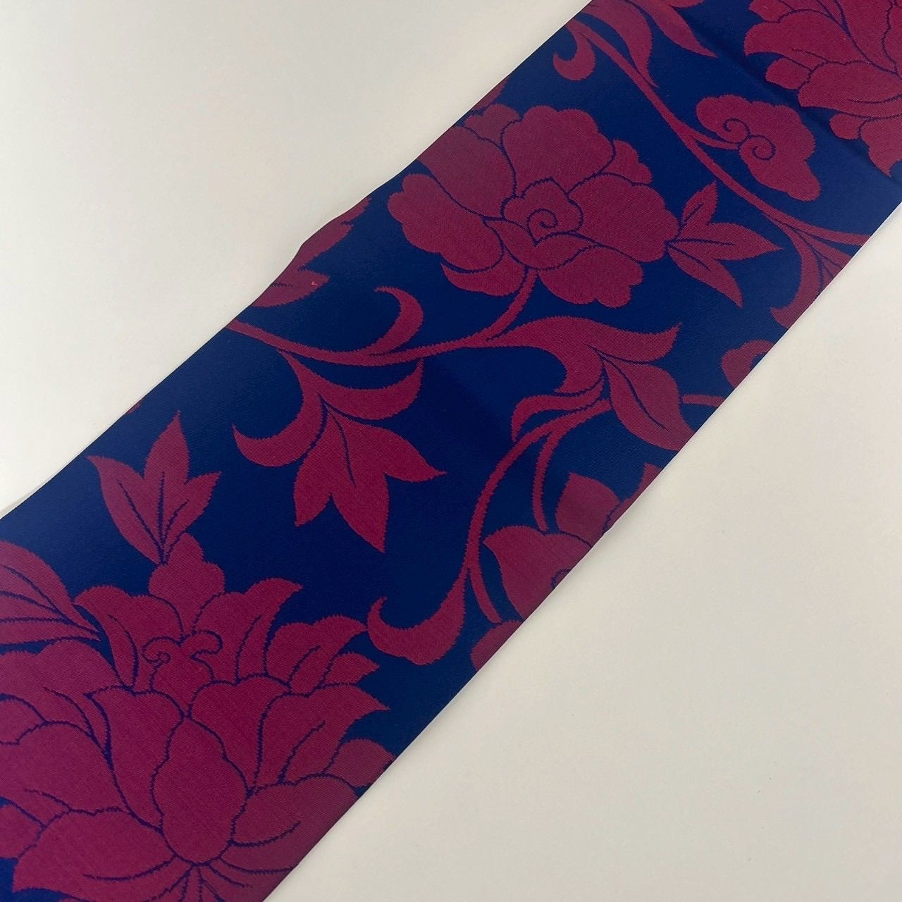 名古屋帯 正絹 美しい花唐草 九寸 MA-1827 - メルカリ