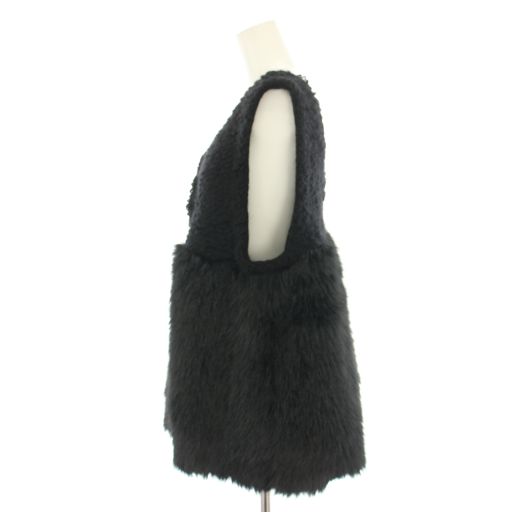 リット Ritto ループファーベスト ROOP FUR VEST ニットベスト