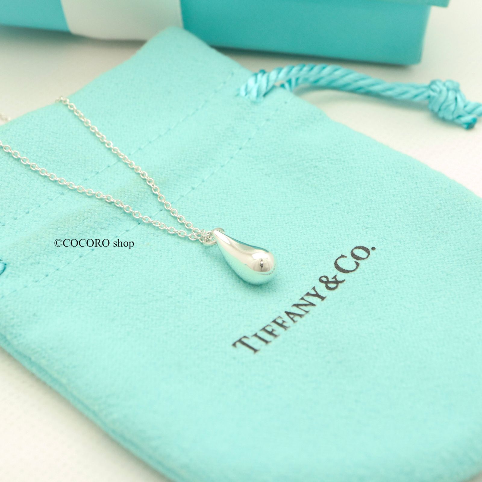 美品】ティファニー TIFFANY&Co. ティアドロップ エルサペレッティ