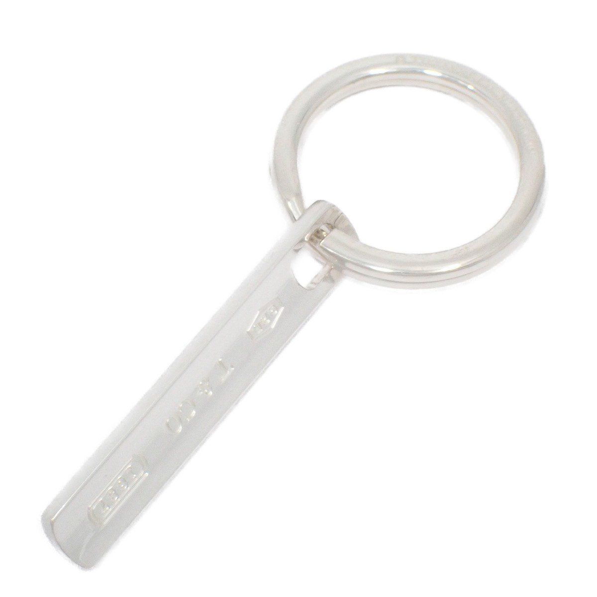 TIFFANY＆Co. ティファニー 1837 プレート キーリング シルバー925【い