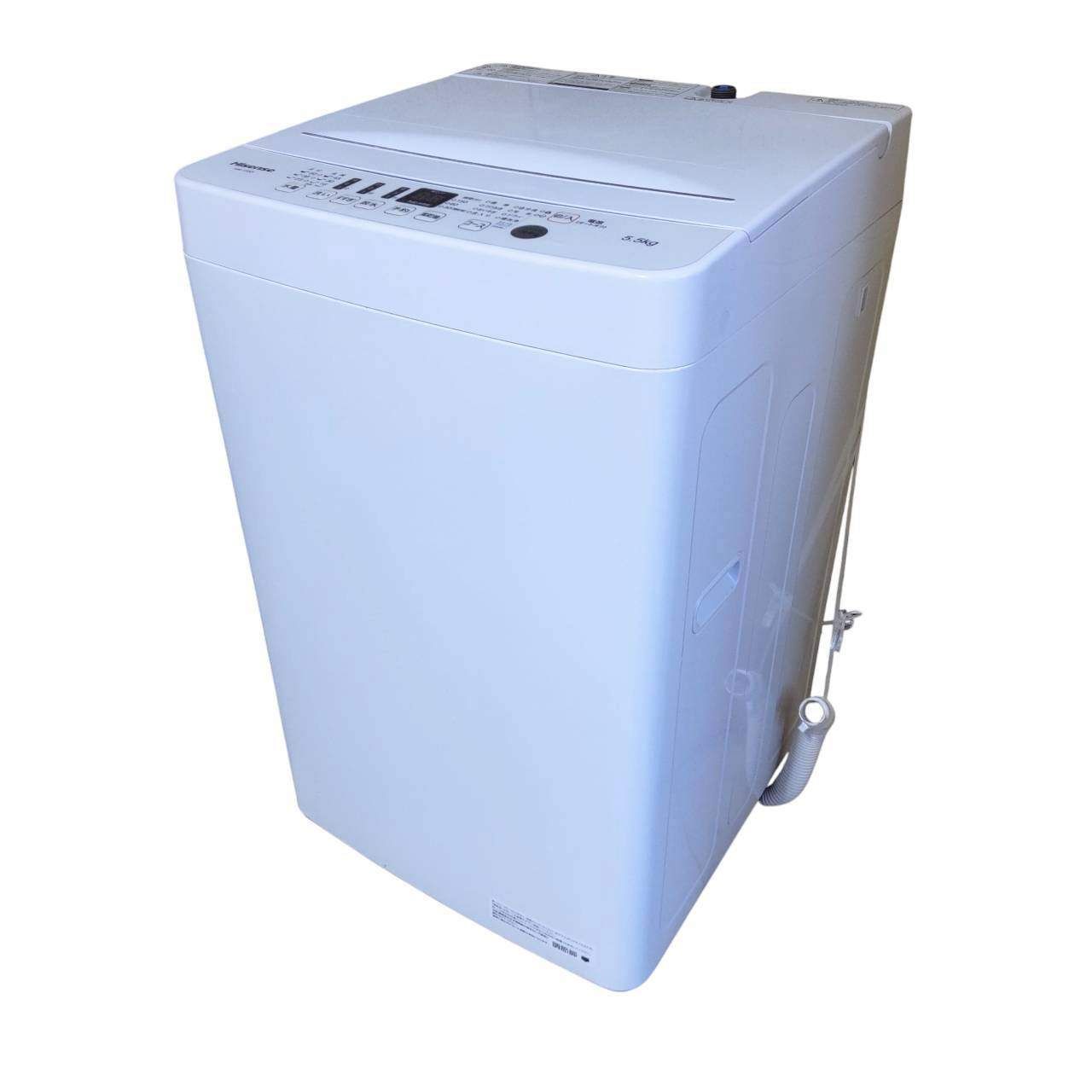 関東一円送料無料】ハイセンス Hisense 全自動洗濯機 HW-T55D 5.5kg 