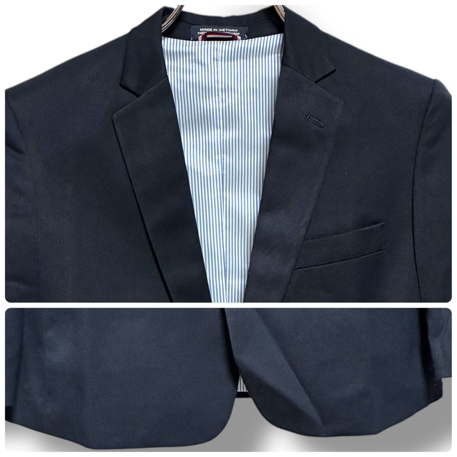 TOMMY HILFIGER トミーヒルフィガー ネイビー ブルー スーツ