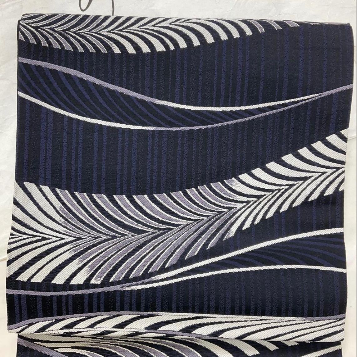 kimonoarisa●厳選●未使用同然●竺仙製●開き名古屋帯●長尺●376.5 ○kimono+one○kimonoarisa○厳選○センスの良い西陣○開き名古屋帯