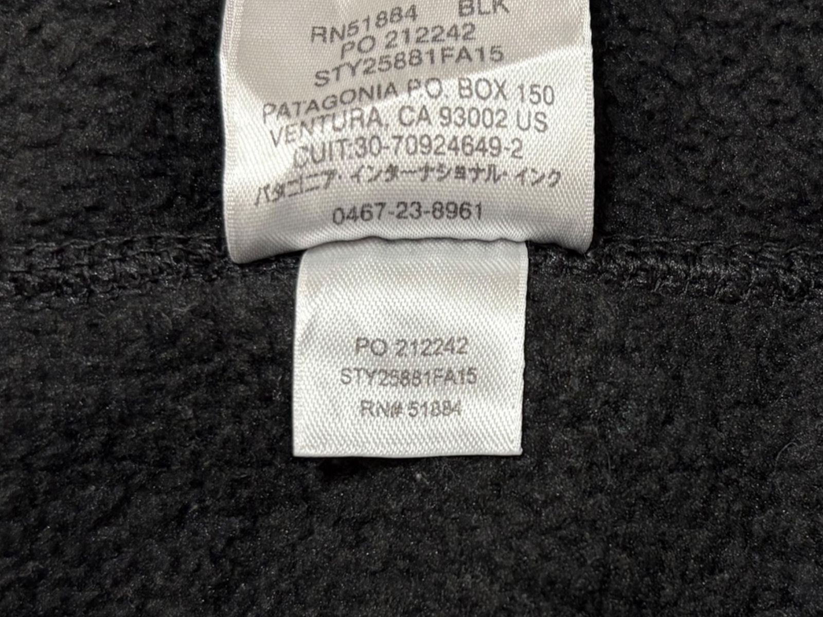 patagonia (パタゴニア) Better Sweater Vest ベターセーターベスト 15年製 25881FA15 L ブラック メンズ/078