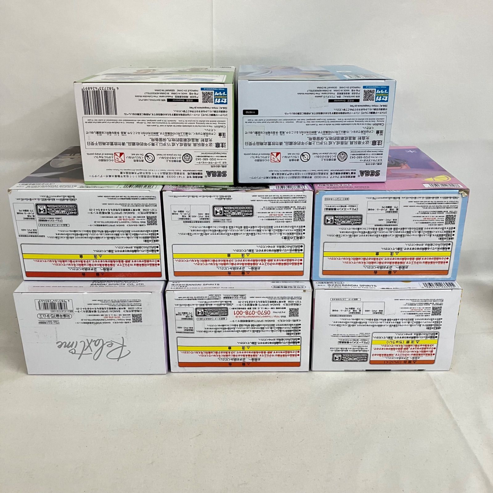 未開封 美少女 フィギュア まとめ 8個セット SFQ102 c107 - メルカリ