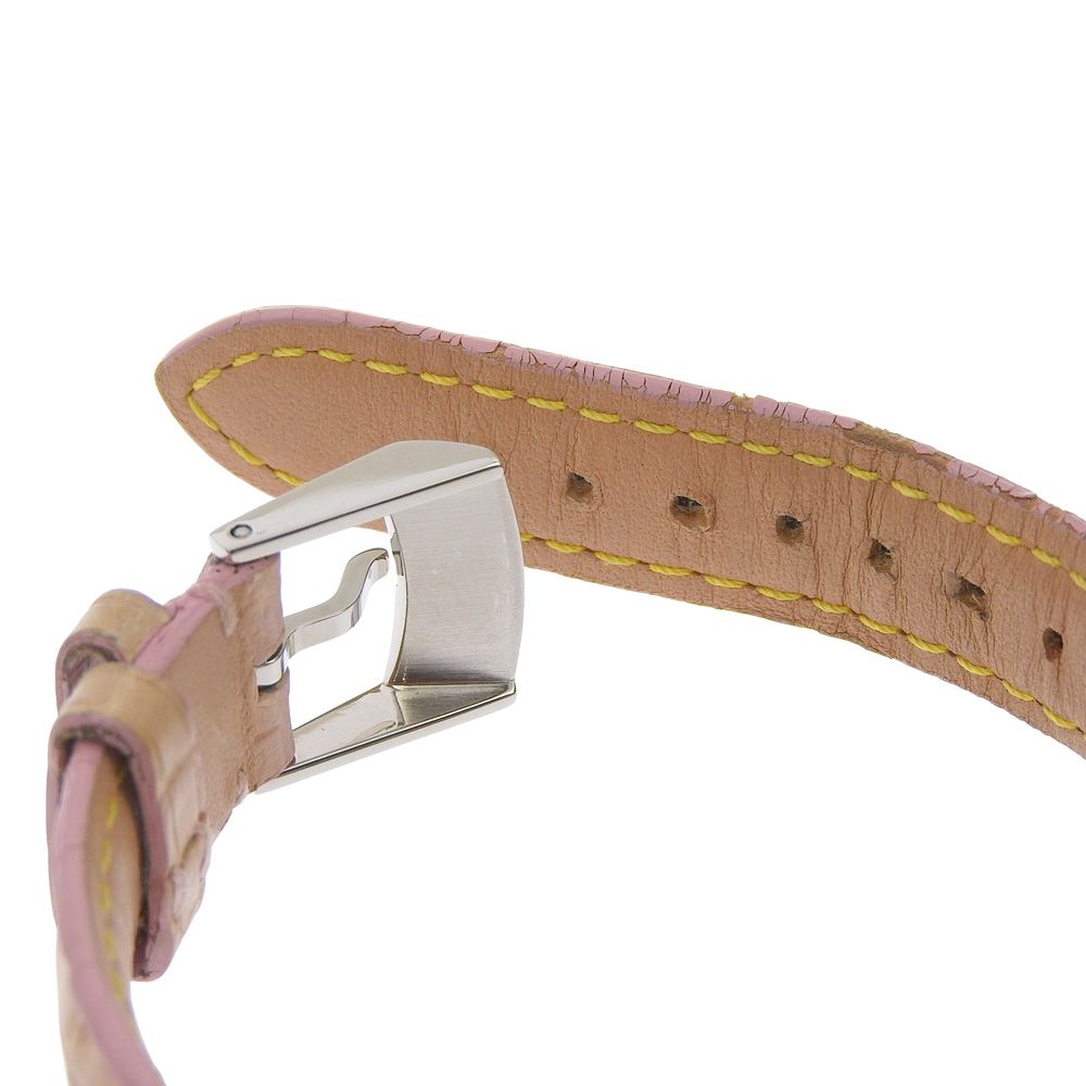  LOUIS VUITTON ルイ ヴィトン タンブール Q 121 C ステンレススチール アリゲーター クオーツ アナログ表示 レディース ホワイトシェル文字盤 腕時計 その他 時計