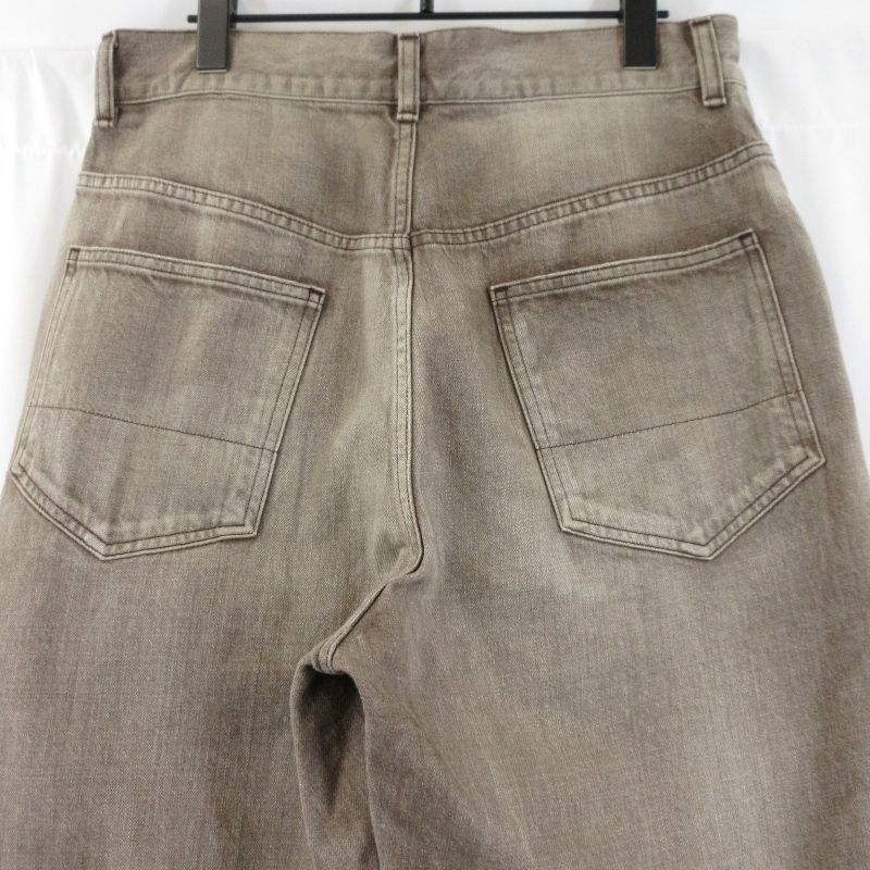 未使用 ANCELLM アンセルム #02 AGING01 ANC-PT97 エイジングデニム