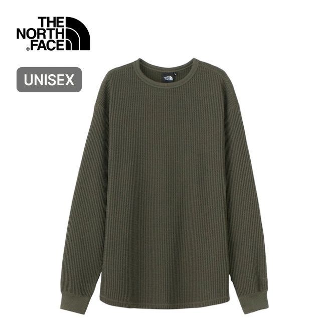 THE NORTH FACE ノースフェイス L Sウォームワッフルクルー ユニセックス NT 62436 ニュートープ