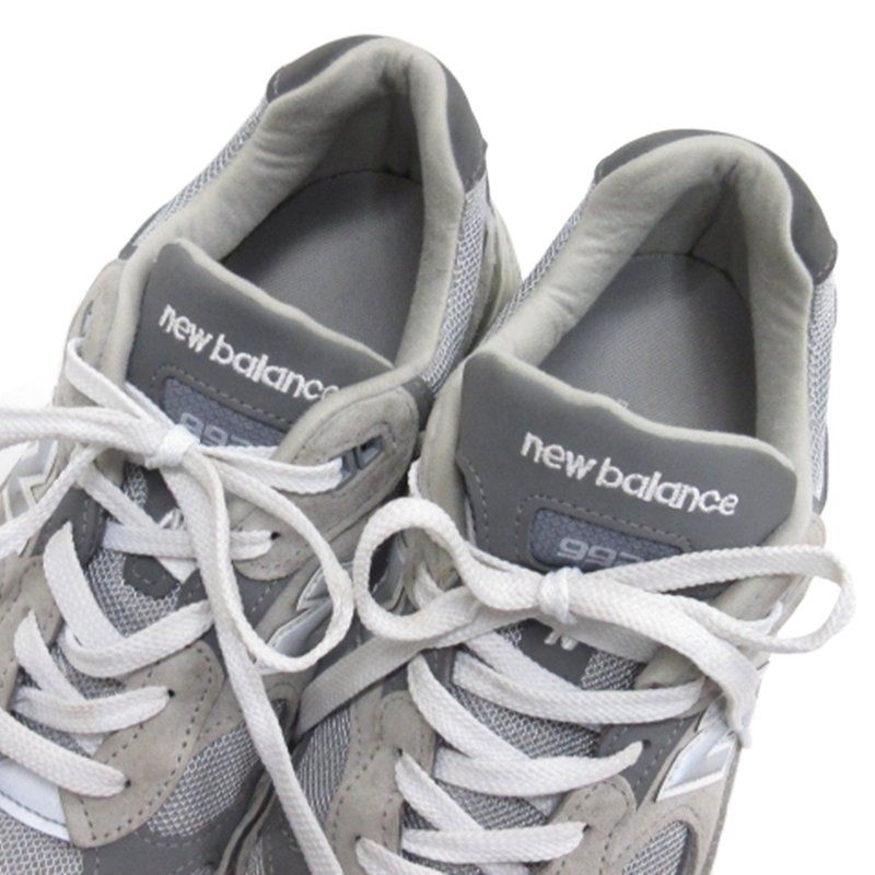 ニューバランス NEW BALANCE U992GY スニーカー USA製 グレー 27cm