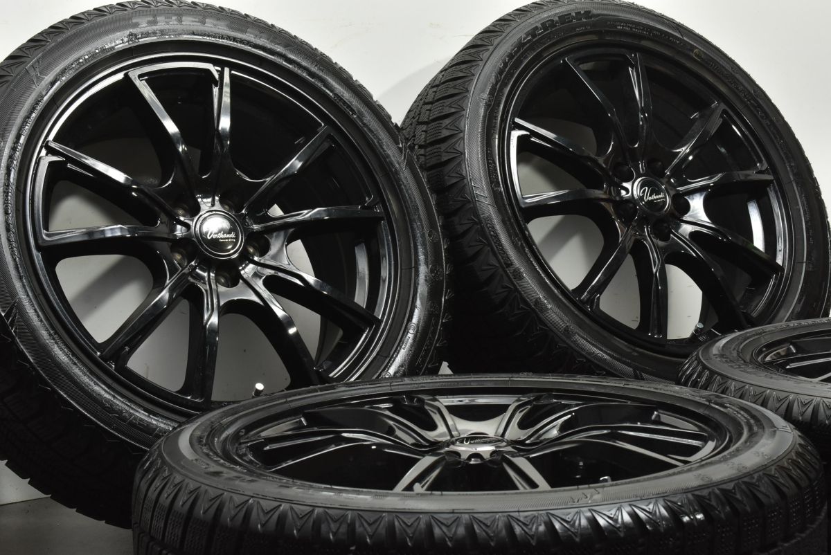 製 バリ溝 ヴェルザンディ 17 in 7 J 48 PCD 100 マックストレック トレック M 215 50 R 18 エクシーガ 交換用 スタッドレス 可