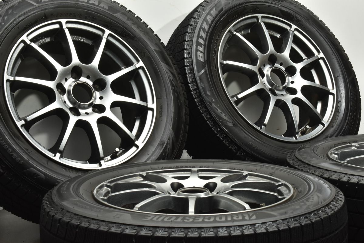 製 バリ溝 VRX 3付 シュナイダー 15 in 6 J 45 114 3 ブリヂストン ブリザック 195 65 R ノア ヴォクシー ステップワゴン セレナ