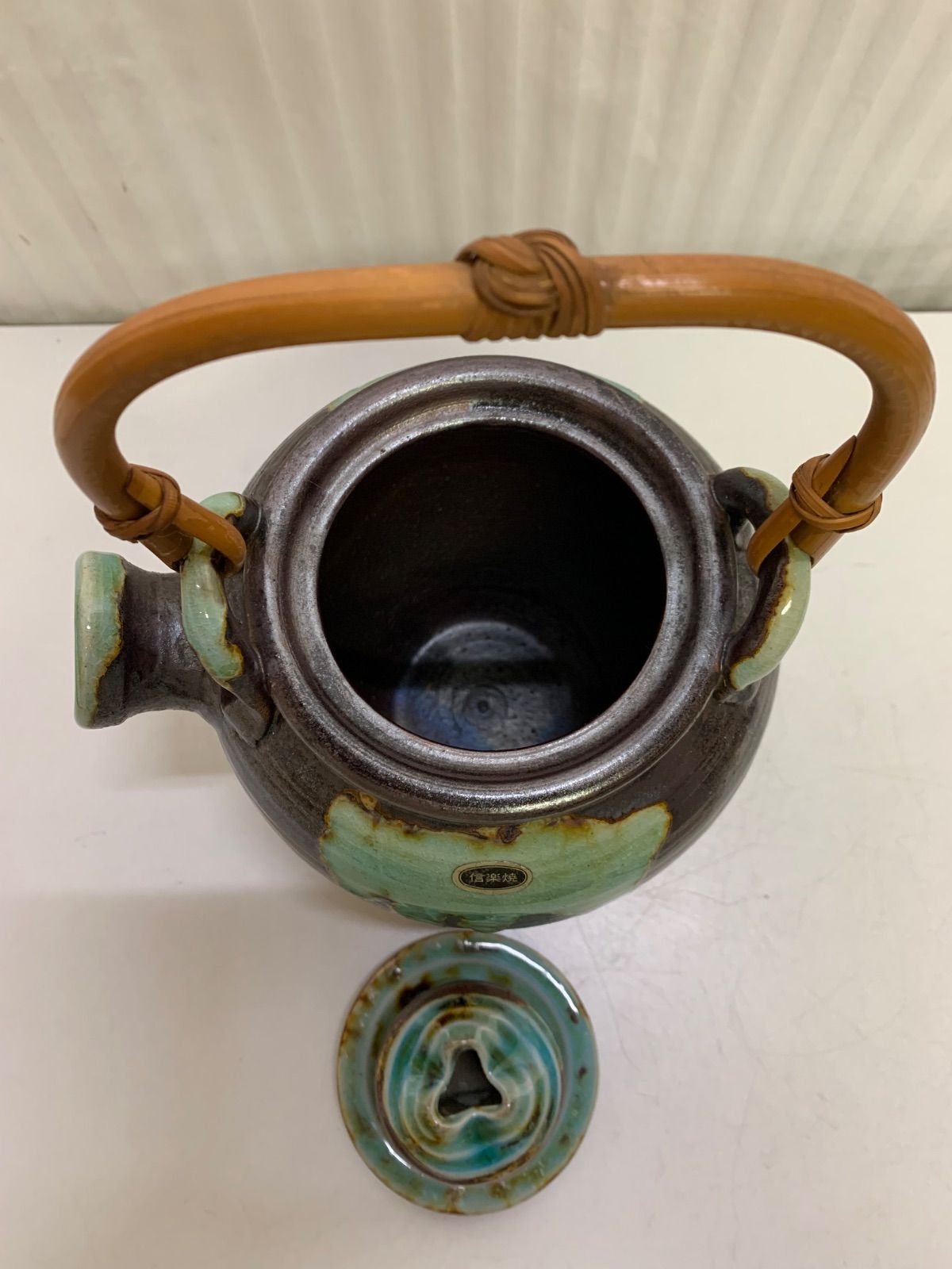 信楽焼 土瓶 特大急須 煎茶 酒器 薬缶 置物 工芸品 未使用品 - メルカリ