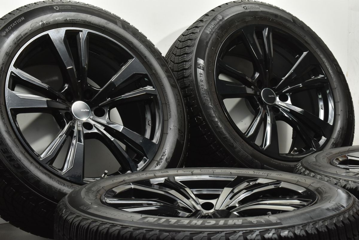 製 バリ溝 スマートライン 365 19 in 8 5 J 20 112 ミシュラン X ICE SNOW SUV 235 55 R 95 B マカン ベンツ 253 GLCクラス