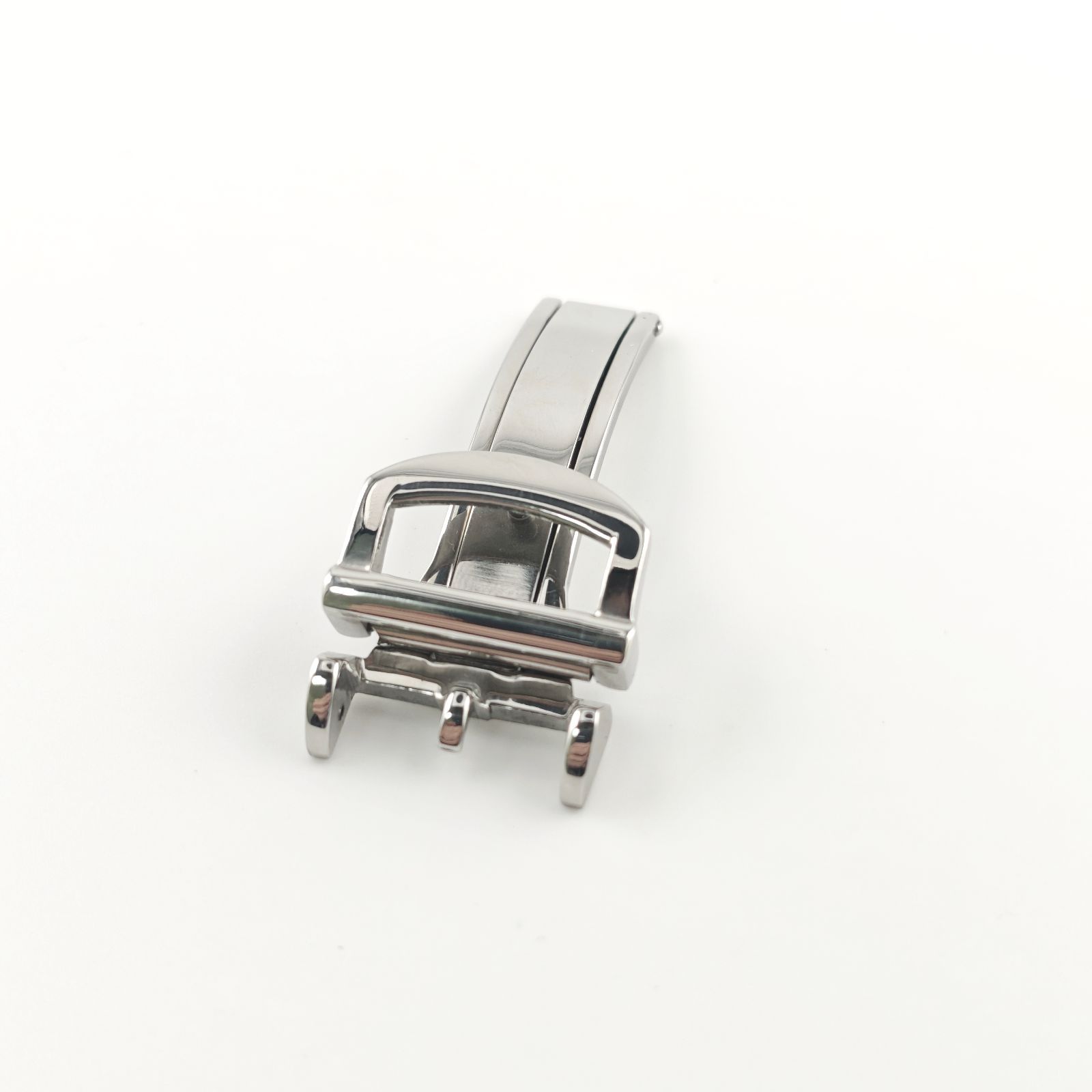 16mm 腕時計 社外品 Dバックル シルバー 修理交換用 【対応】IWC