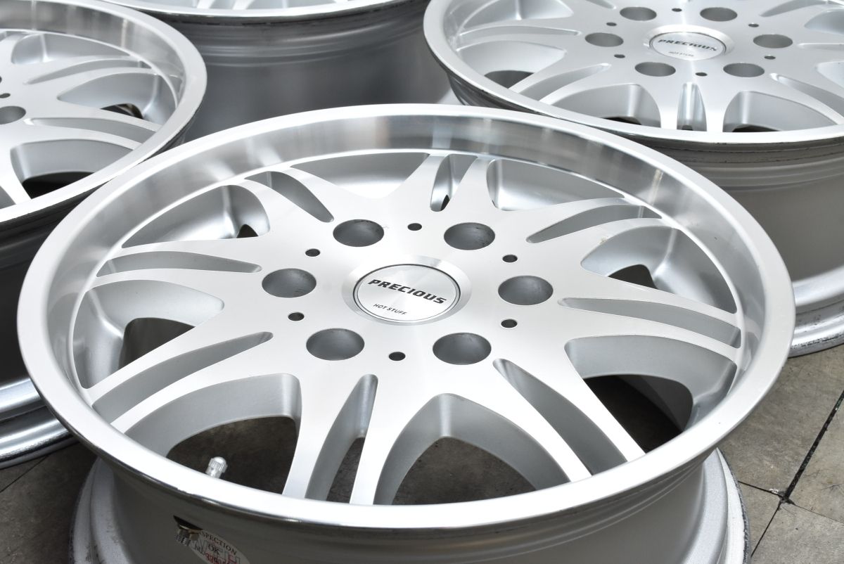 スタッドレス用等に プレシャス D 4 16 in 6 5 J 38 PCD 139 7 4本セット 交換用に インチアップ 200系 ハイエース レジアスエース 可