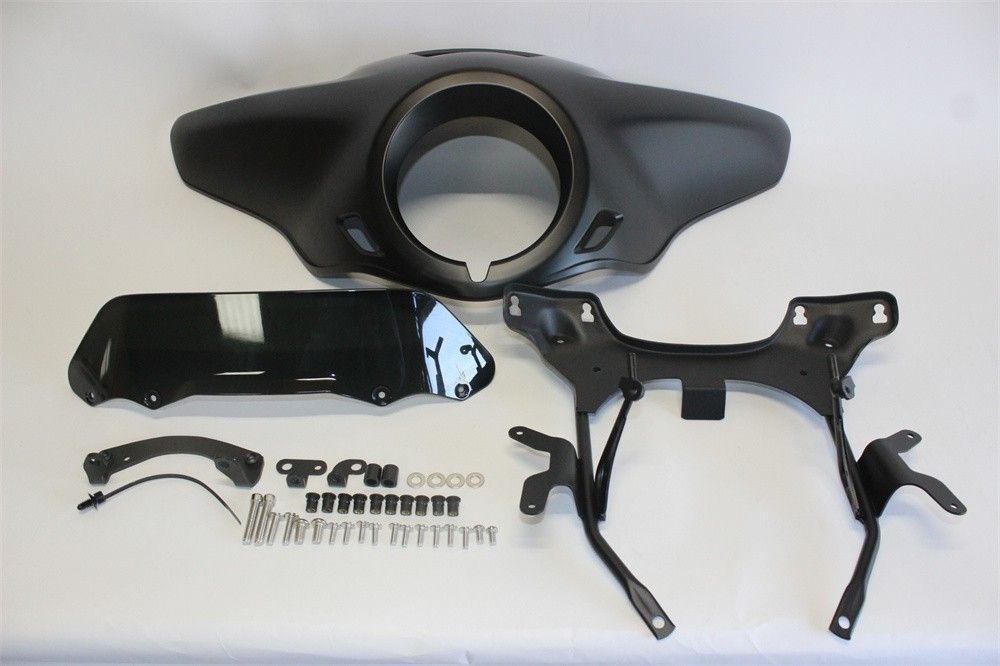 Rebel 250 500 レブル250 2020 2025 スクリーンカウルセット ウインドシールド 黒艶なしXスモークB