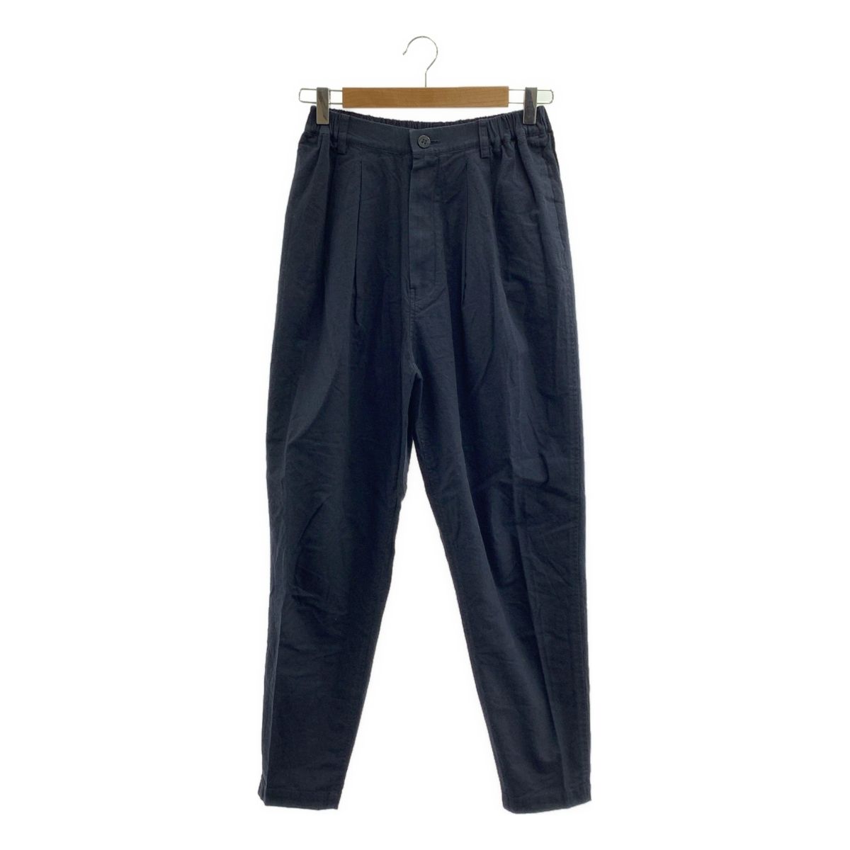 JURGEN LEHL / ヨーガンレール | コットン 2タック イージーパンツ | M