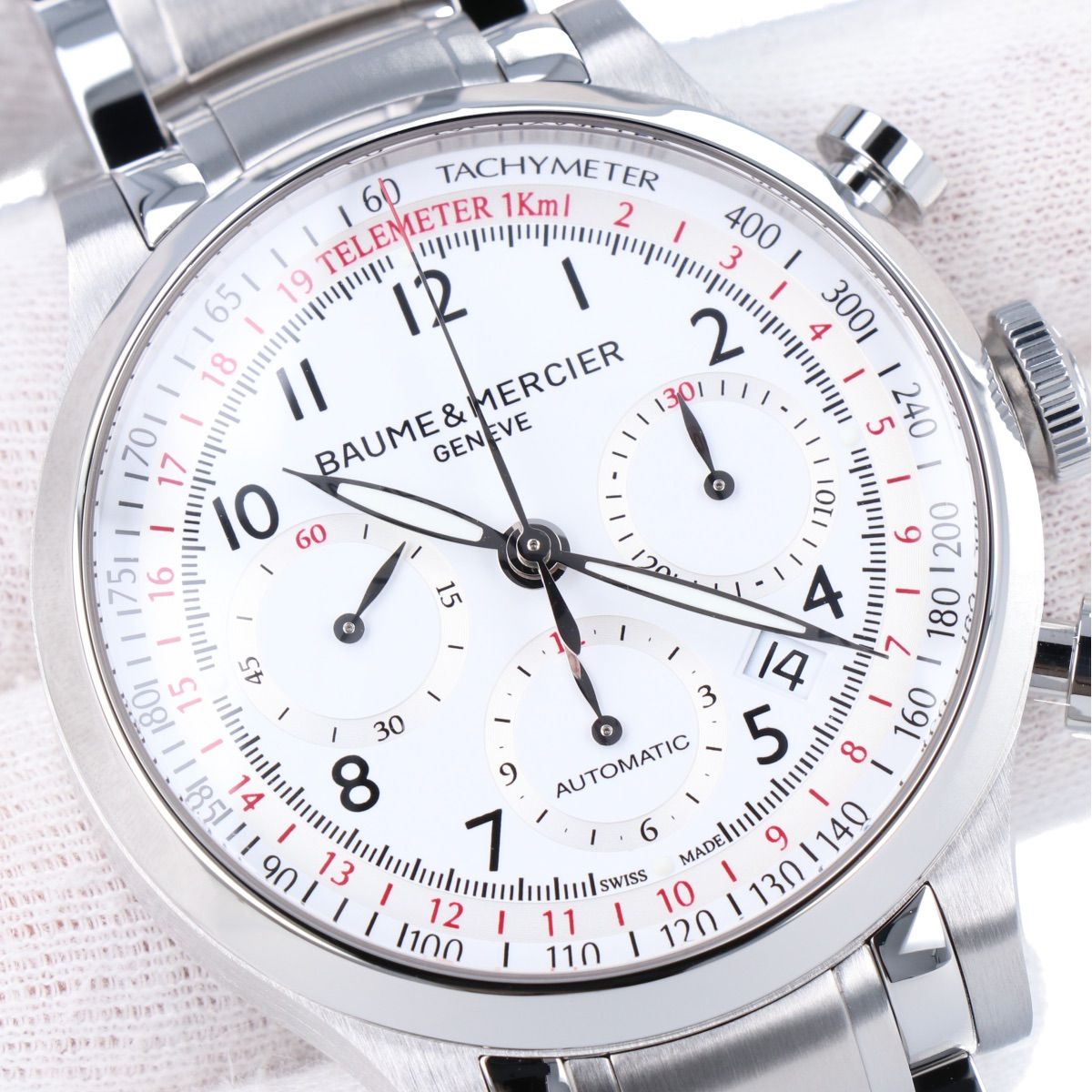 BAUME&MERCIER】ボーム&メルシエ ケープランド クロノグラフ M0A10061 